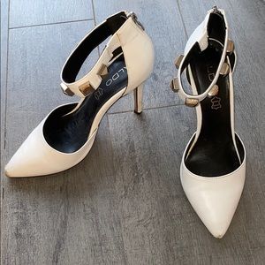 Ankle strap stilettos
